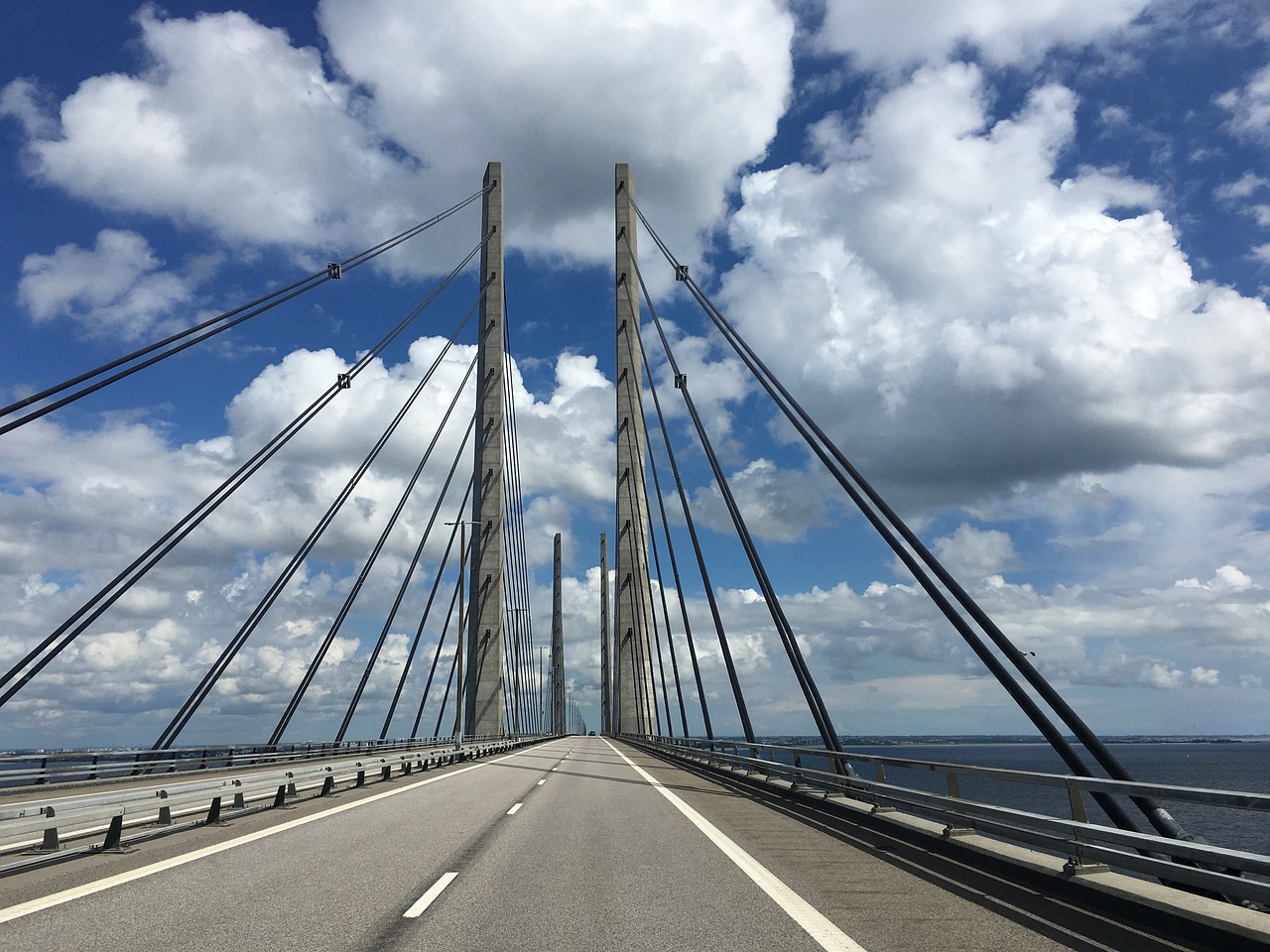 bridge denmark sweden free photo