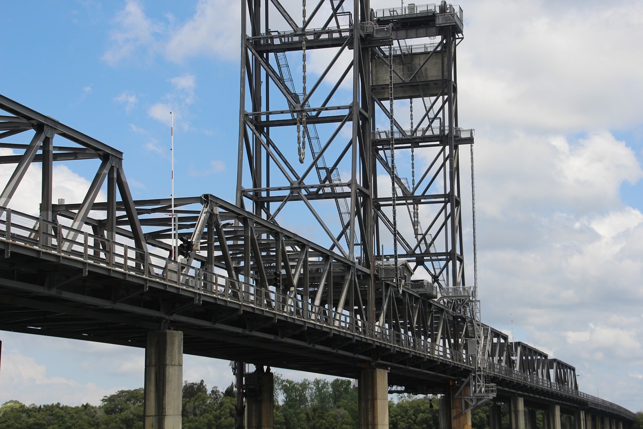 bridge river span bridge free photo