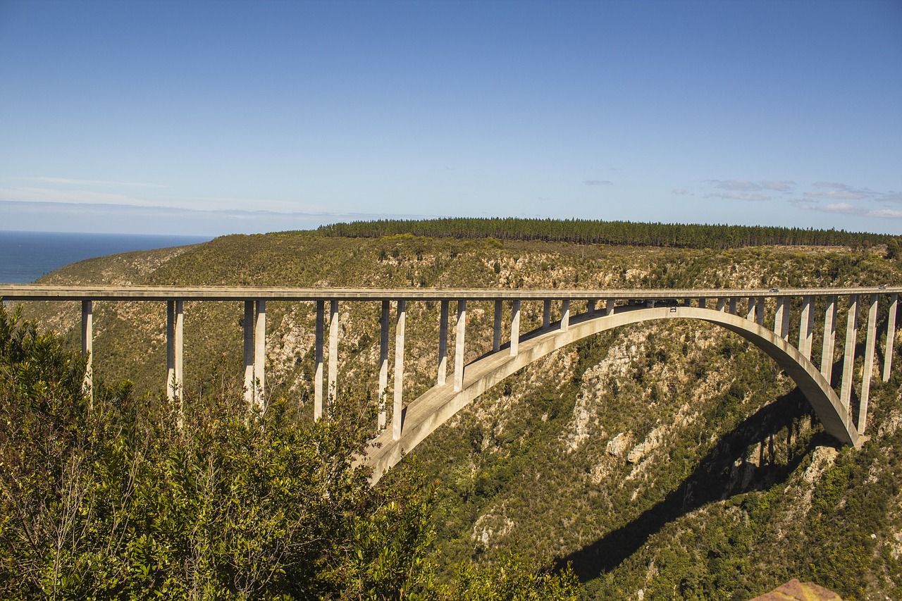 bridge south africa bloukrans free photo