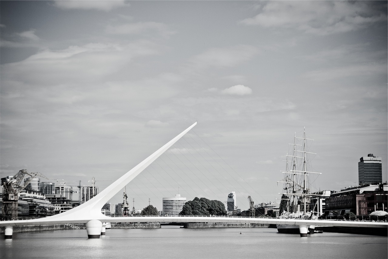 bridge architecture water free photo