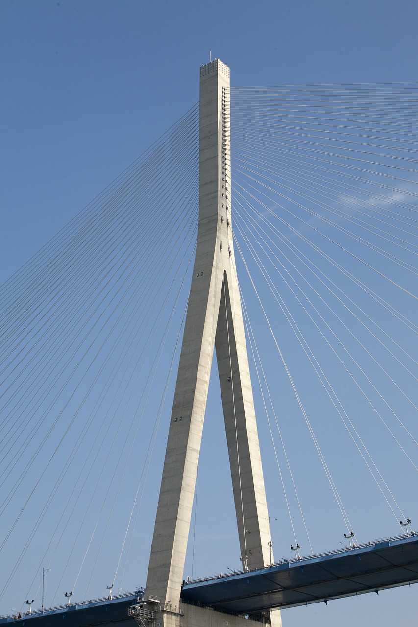 bridge incheon bridge korea free photo