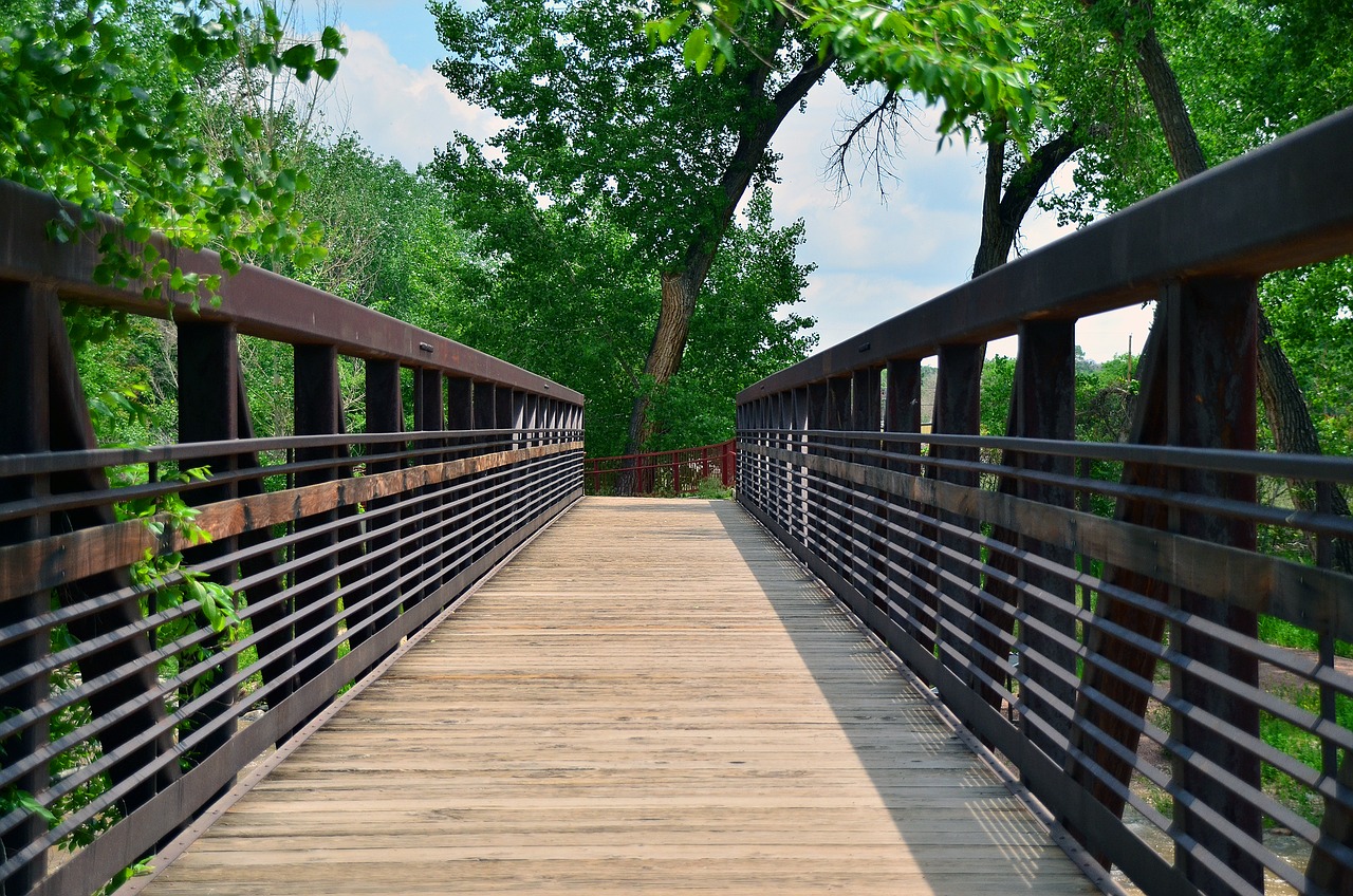 bridge walkway outdoor free photo