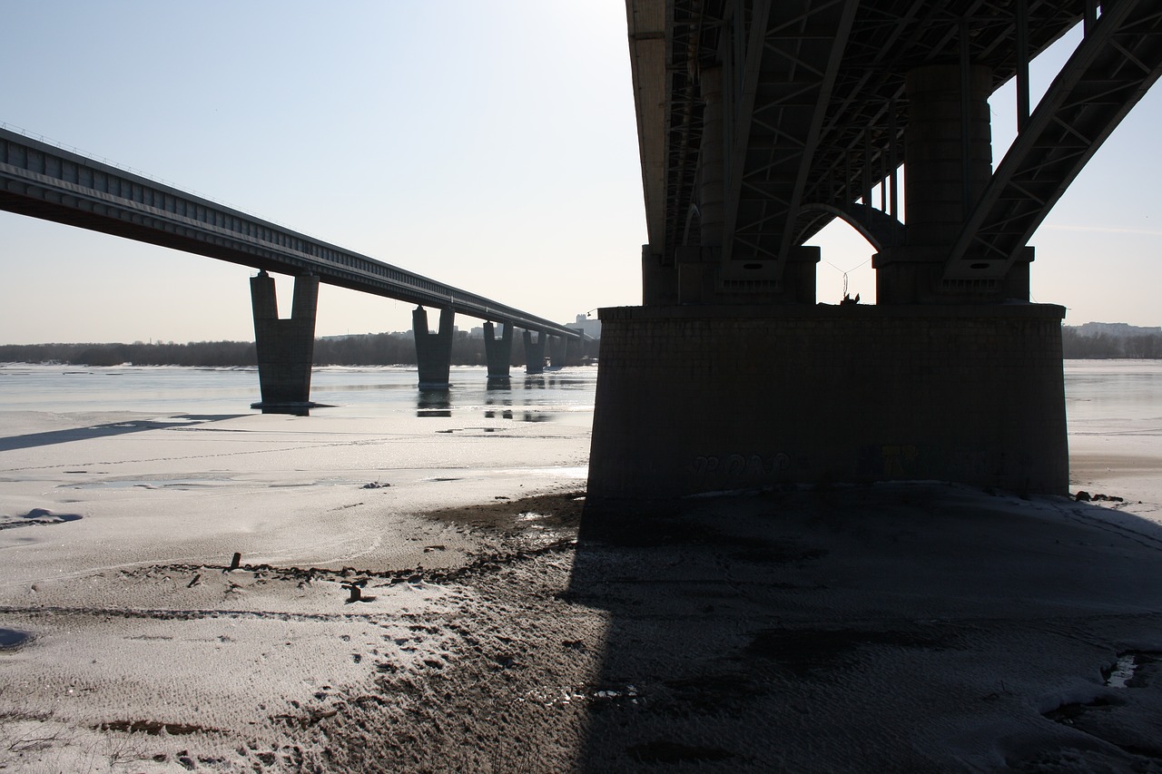 bridge river quay free photo