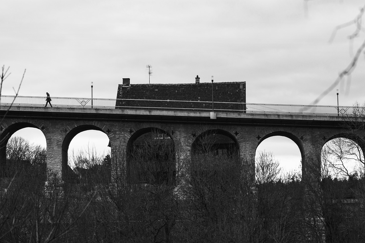 bridge viaduct rottweil free photo