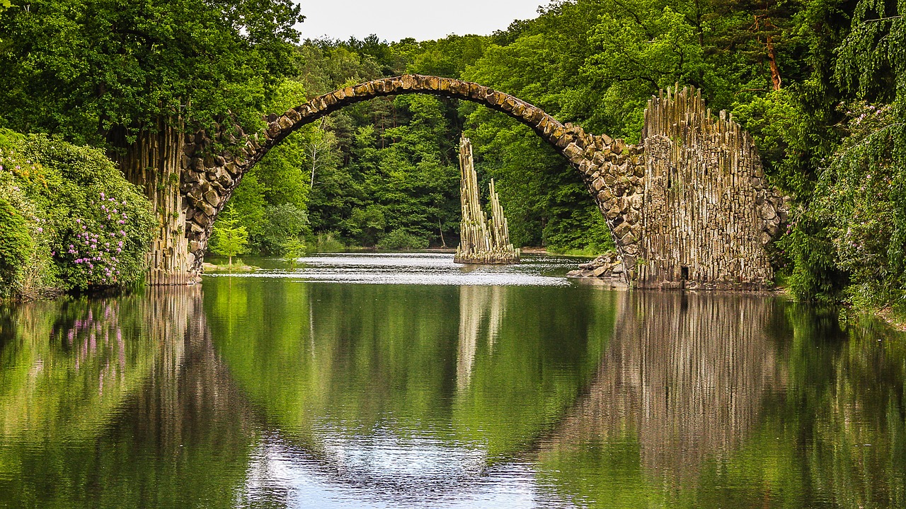 bridge romance fantasy free photo