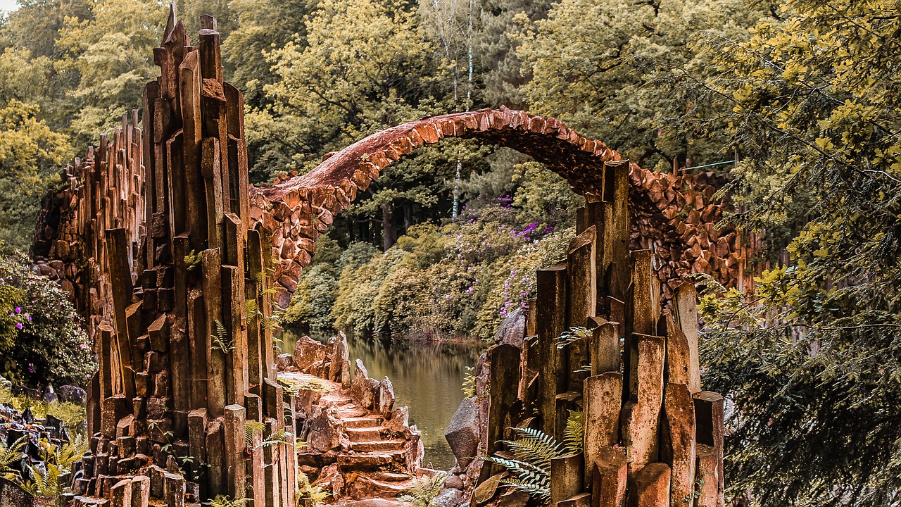 bridge romance fantasy free photo