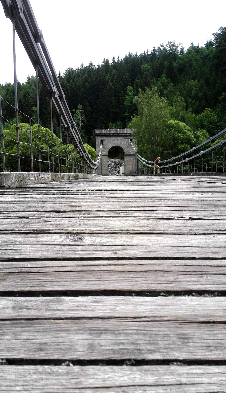 bridge landscape natural free photo