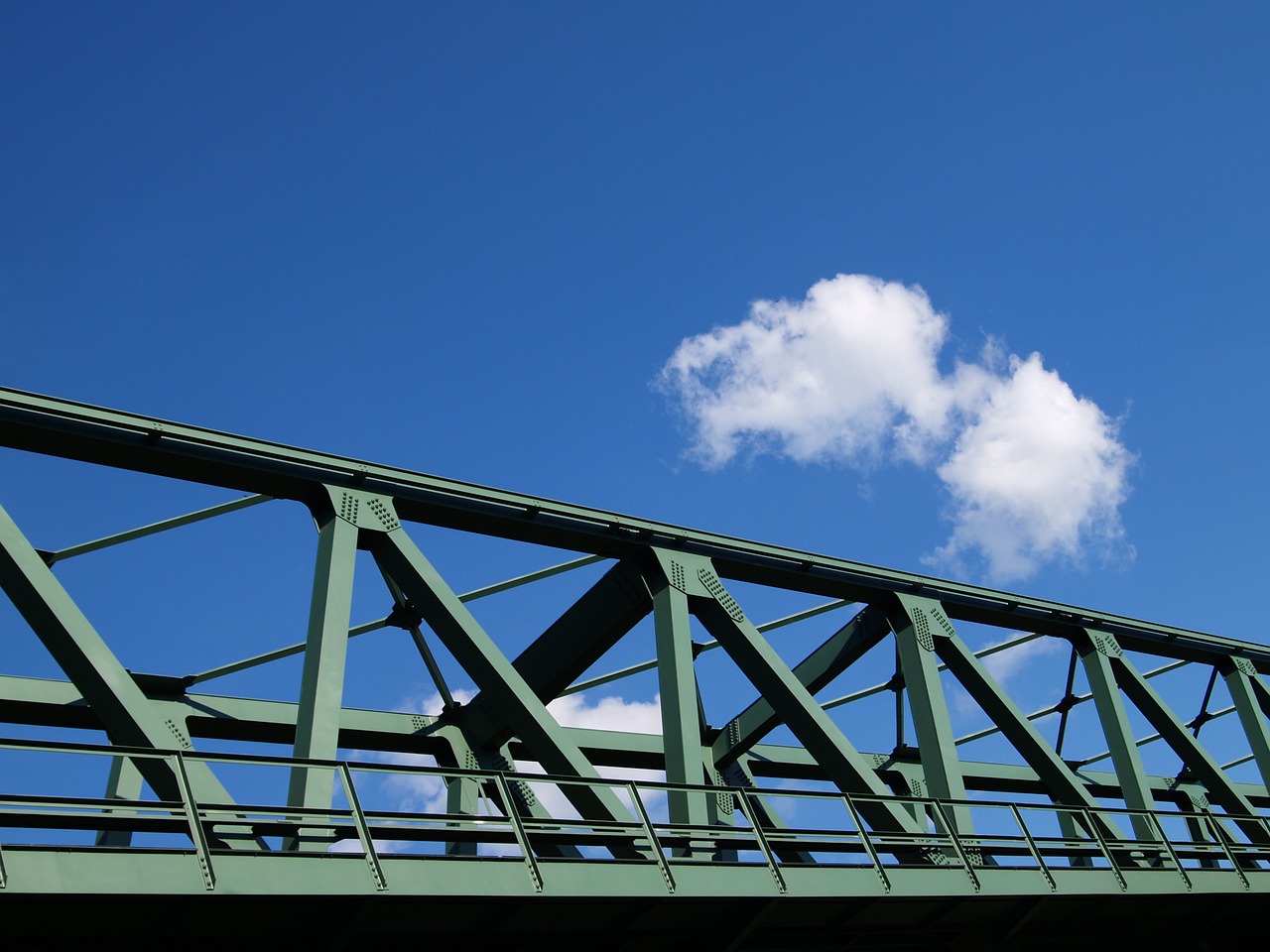 bridge metal architecture free photo