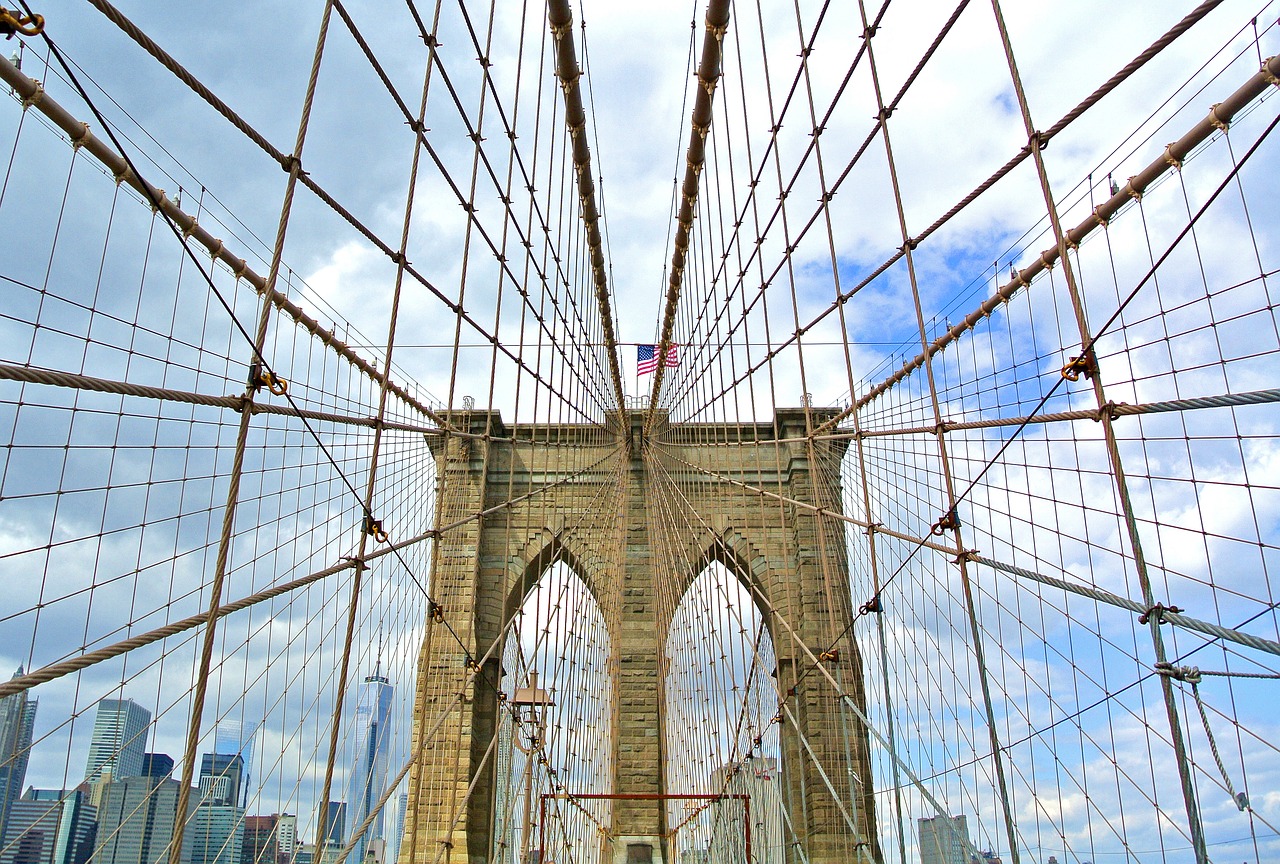 bridge new york brooklyn free photo