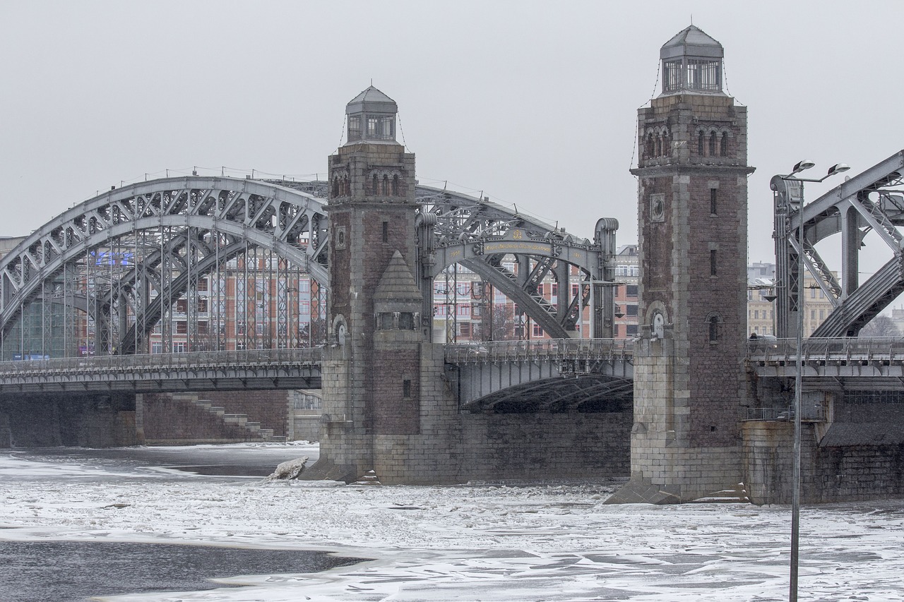 bridge architecture river free photo