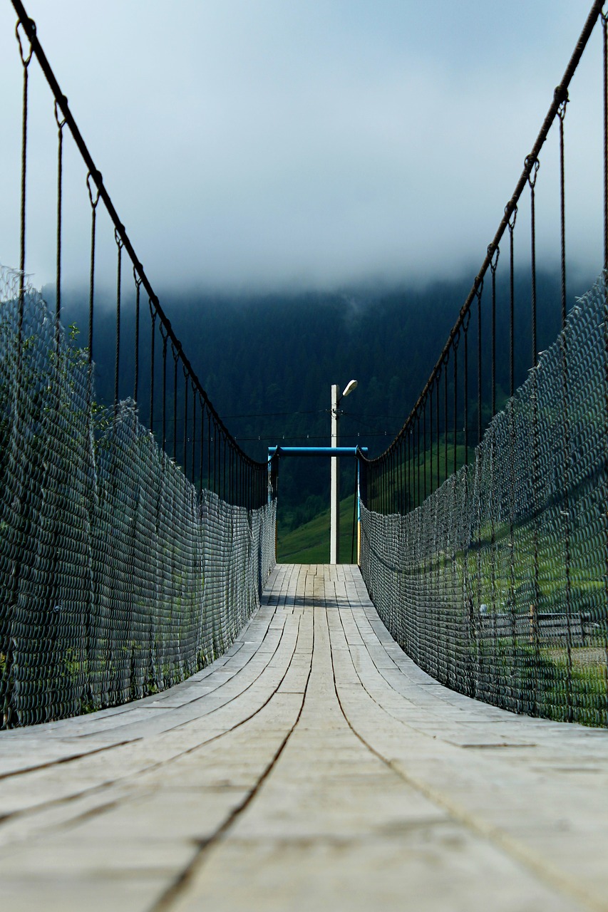 bridge suspension bridge travel free photo