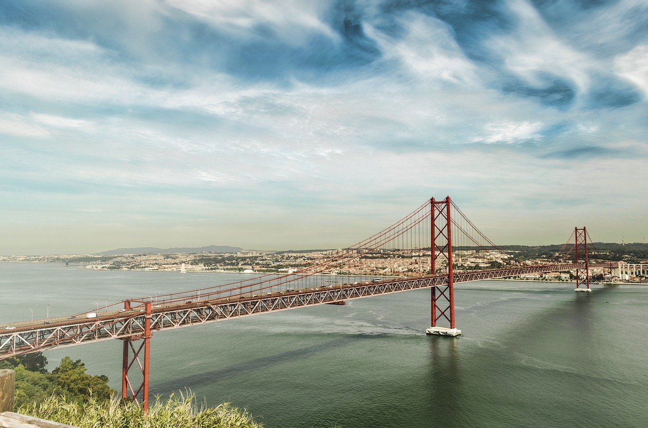 bridge panoramic travel free photo