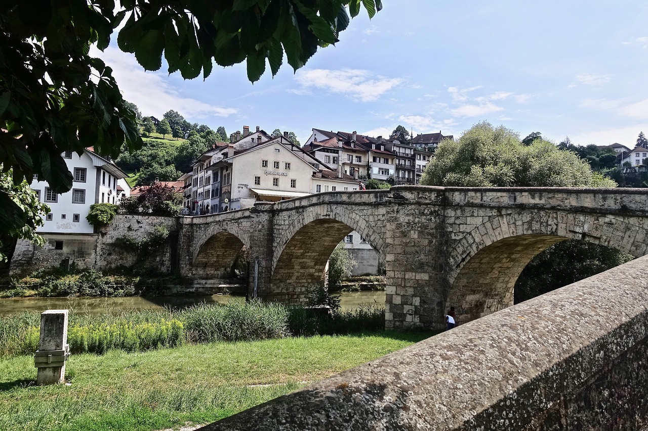 bridge  stone  architecture free photo