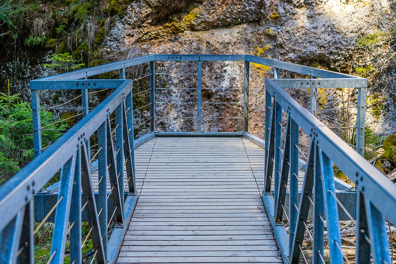 bridge  railing  wood free photo