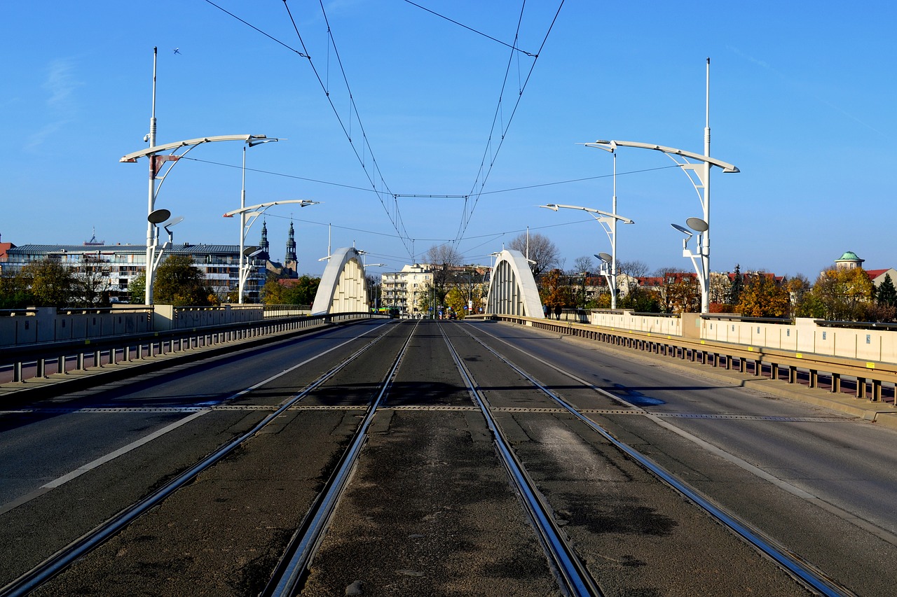 bridge  poznan  tech free photo