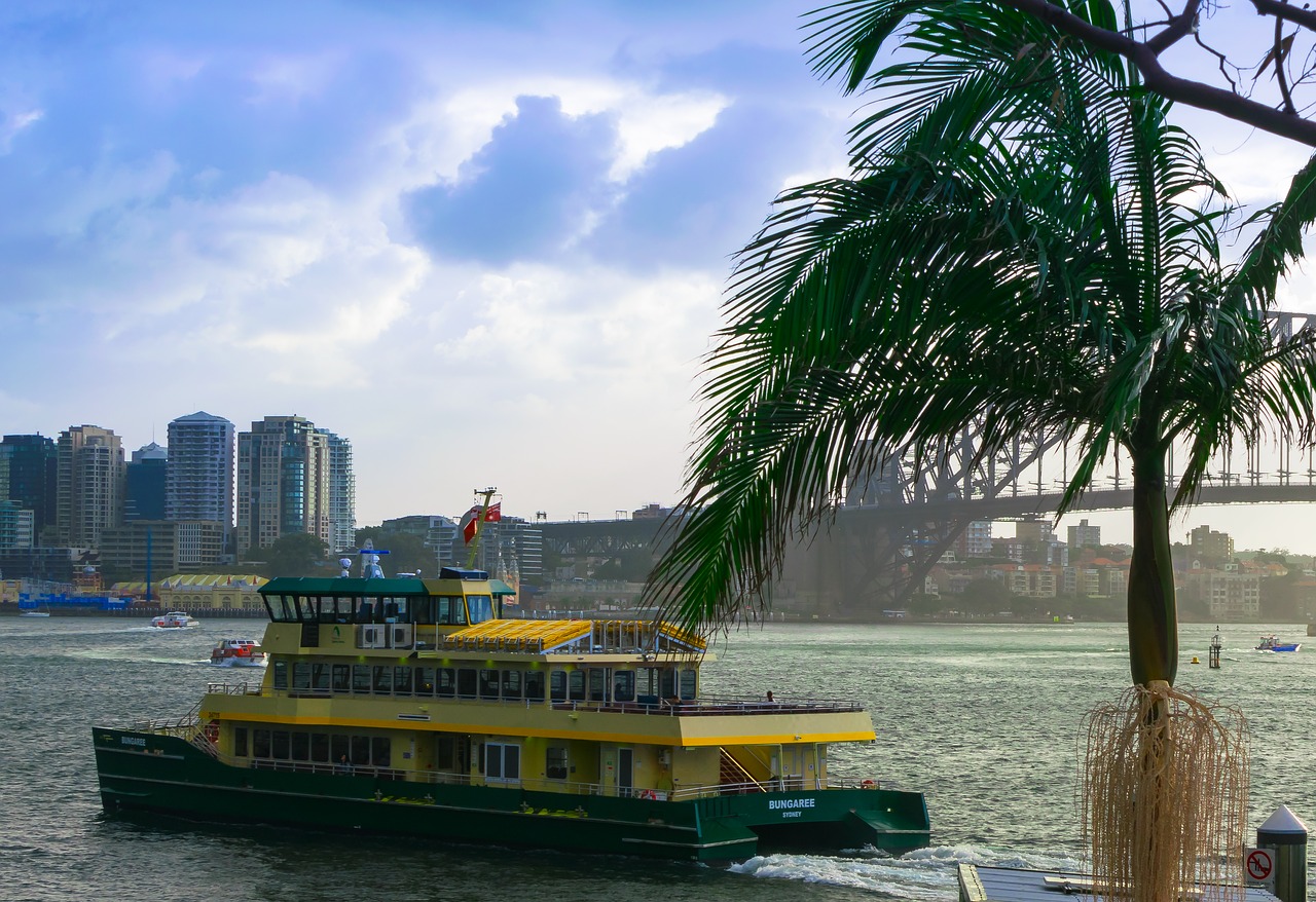 bridge  ferry  water free photo