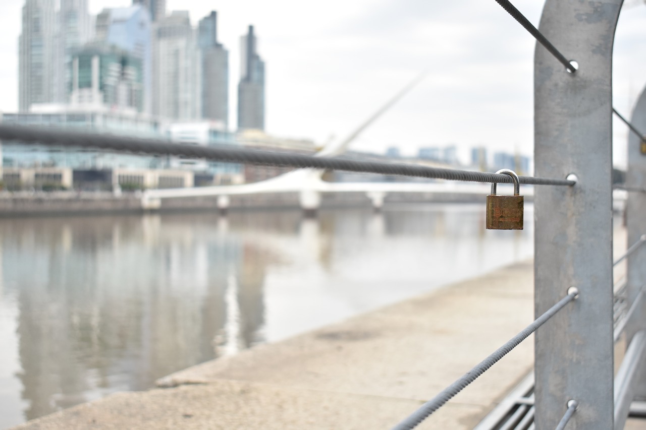 bridge  the bridge of the woman  padlock free photo