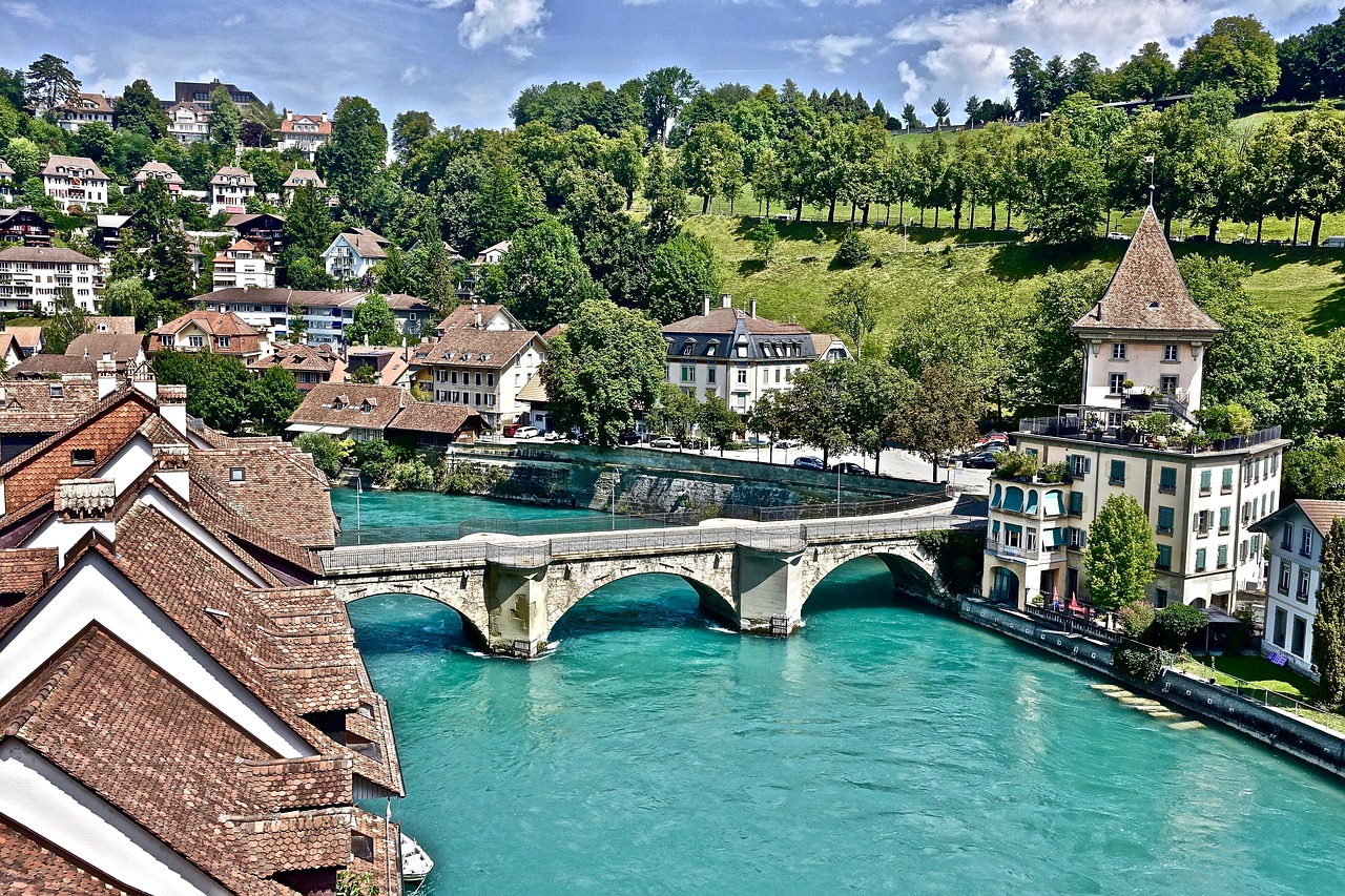 bridge  bern  swiss free photo