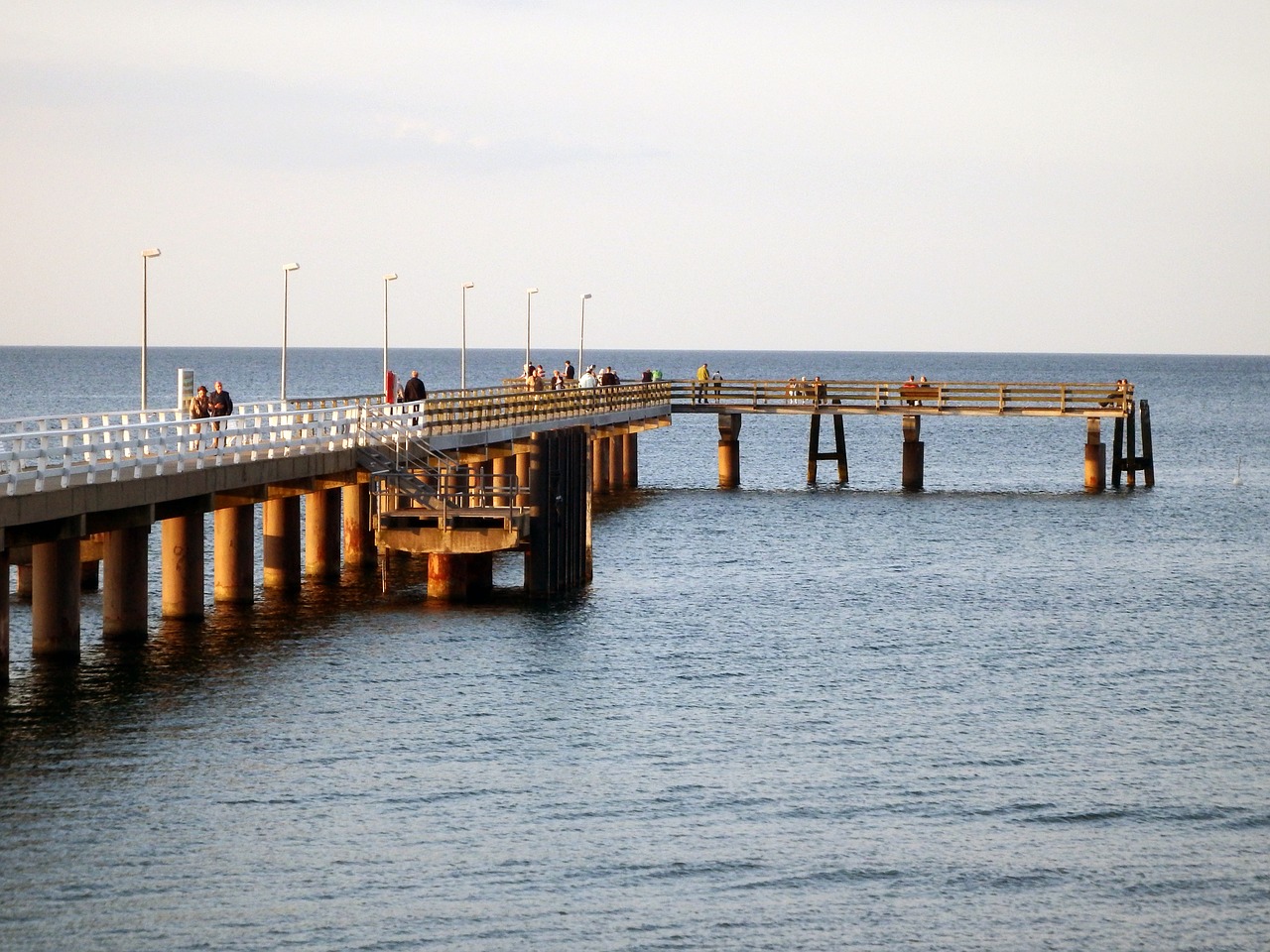 bridge  baltic sea  sea free photo