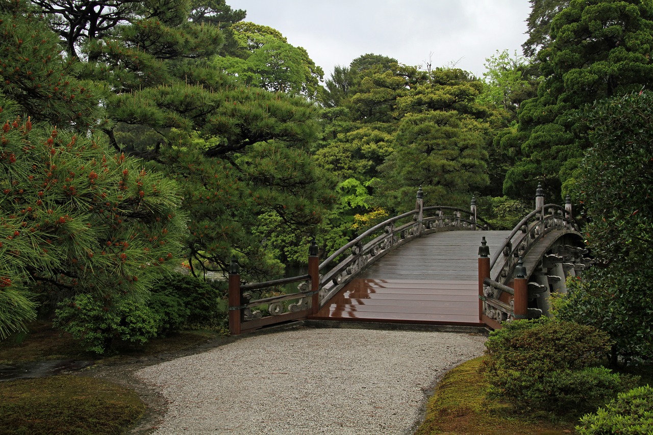 bridge  japanese  garden free photo