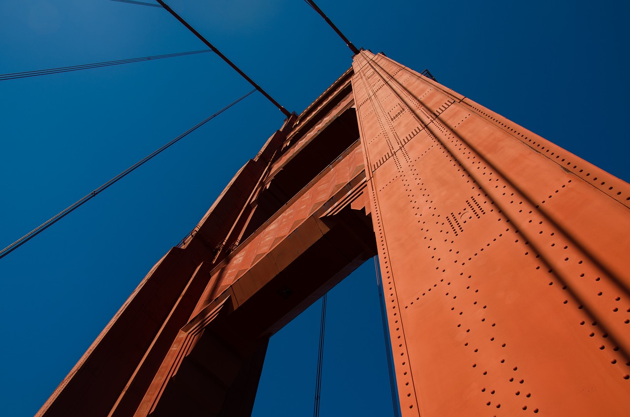 bridge  golden bridge  architecture free photo