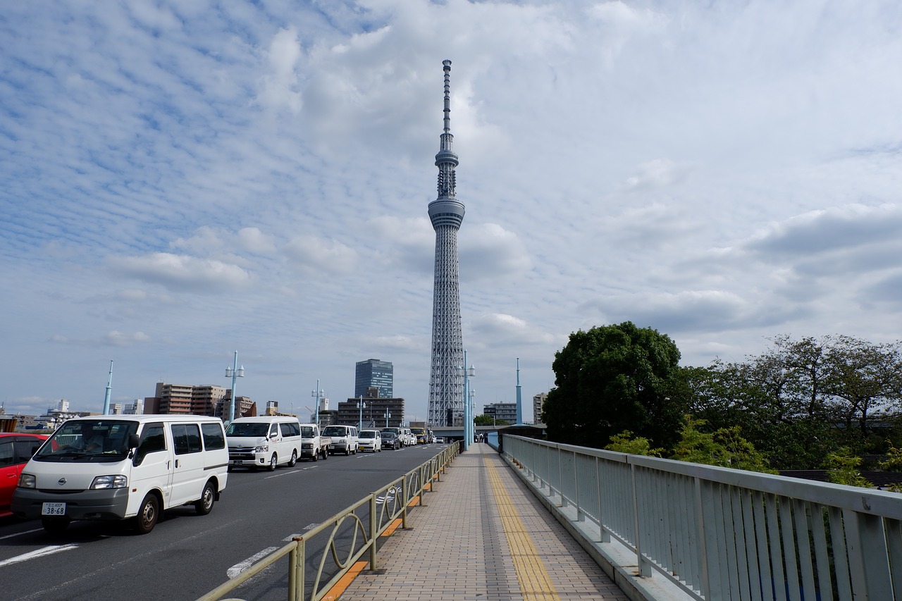 bridge  tokyo  road free photo