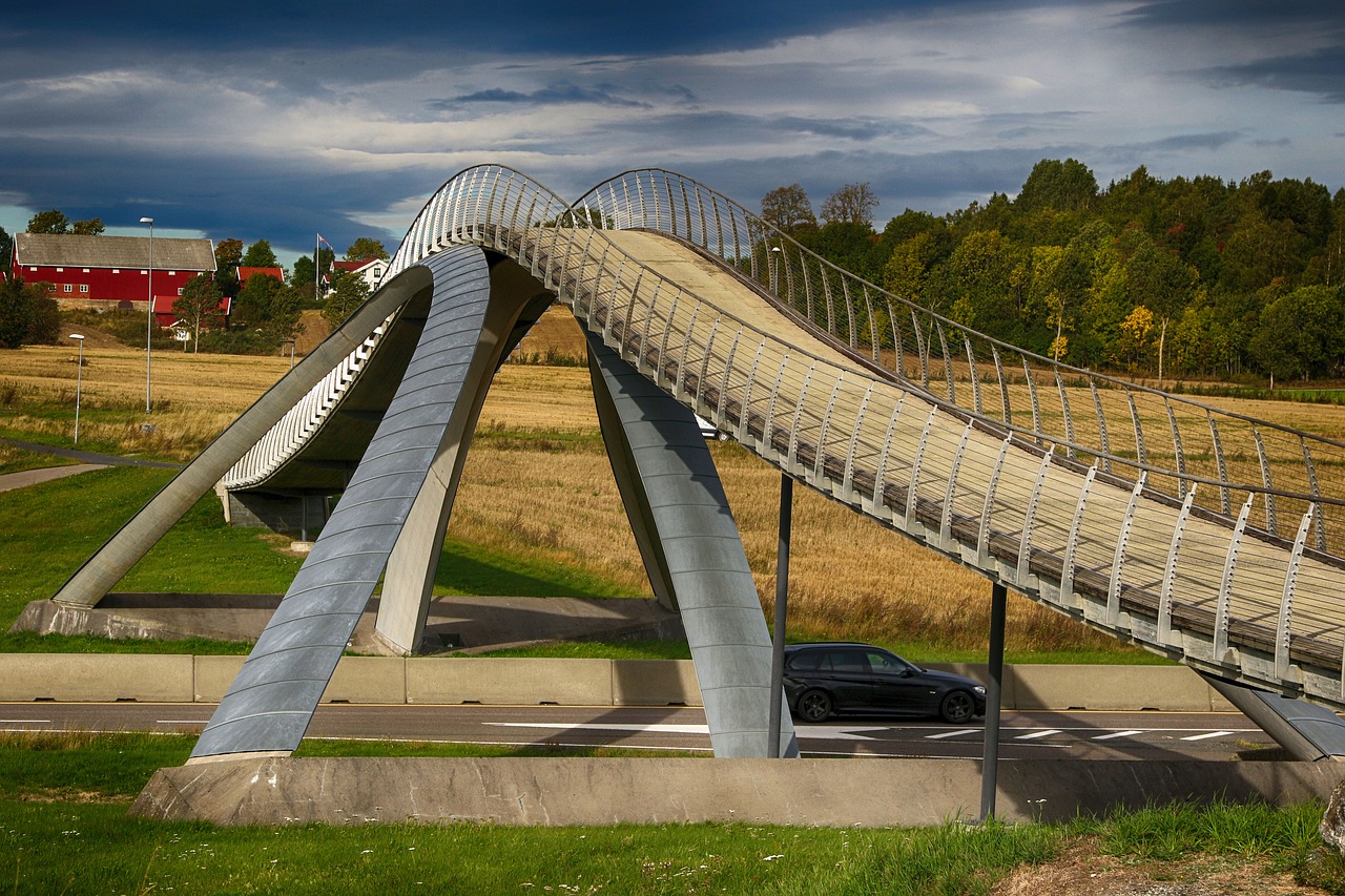 bridge  architecture  landscape free photo