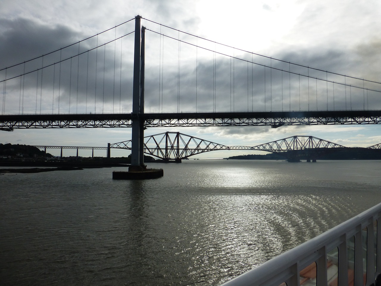 bridge  river  forth free photo