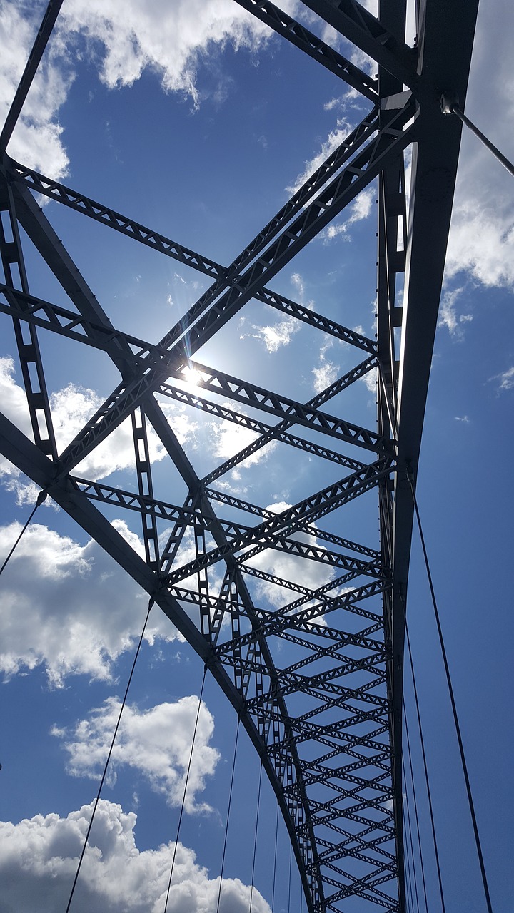 bridge  skies  architecture free photo