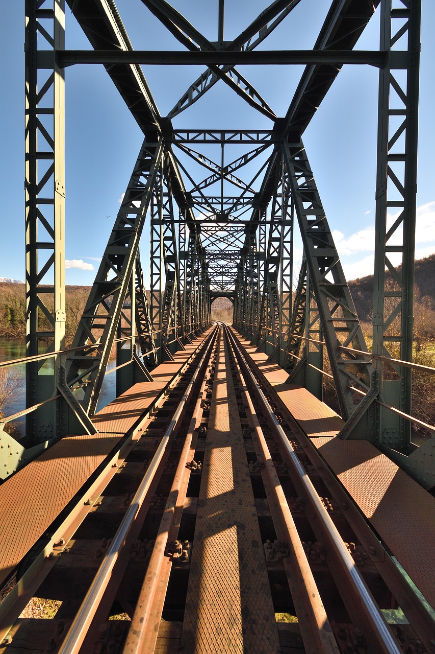 bridge  steel  architecture free photo