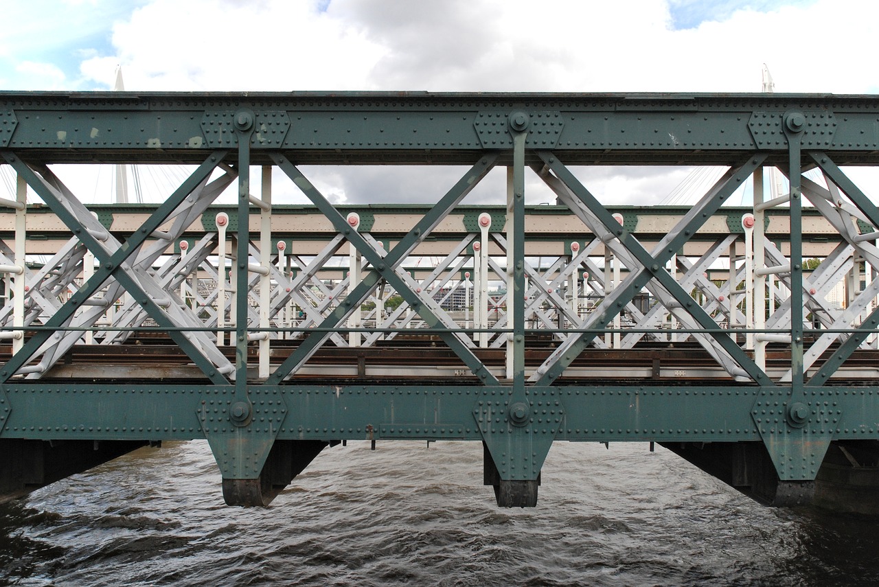 bridge  river  london free photo