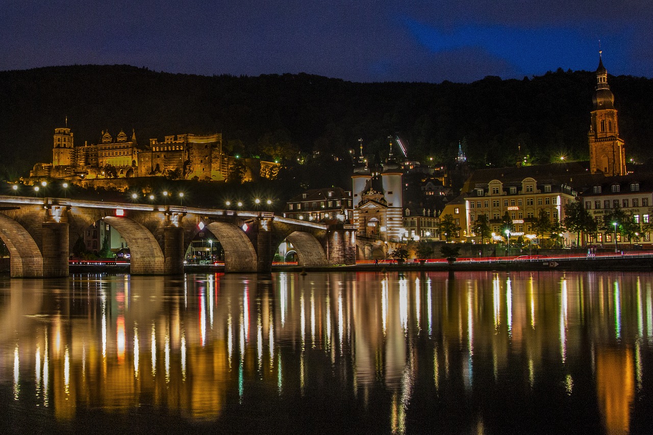 bridge  heidelberg  germany free photo