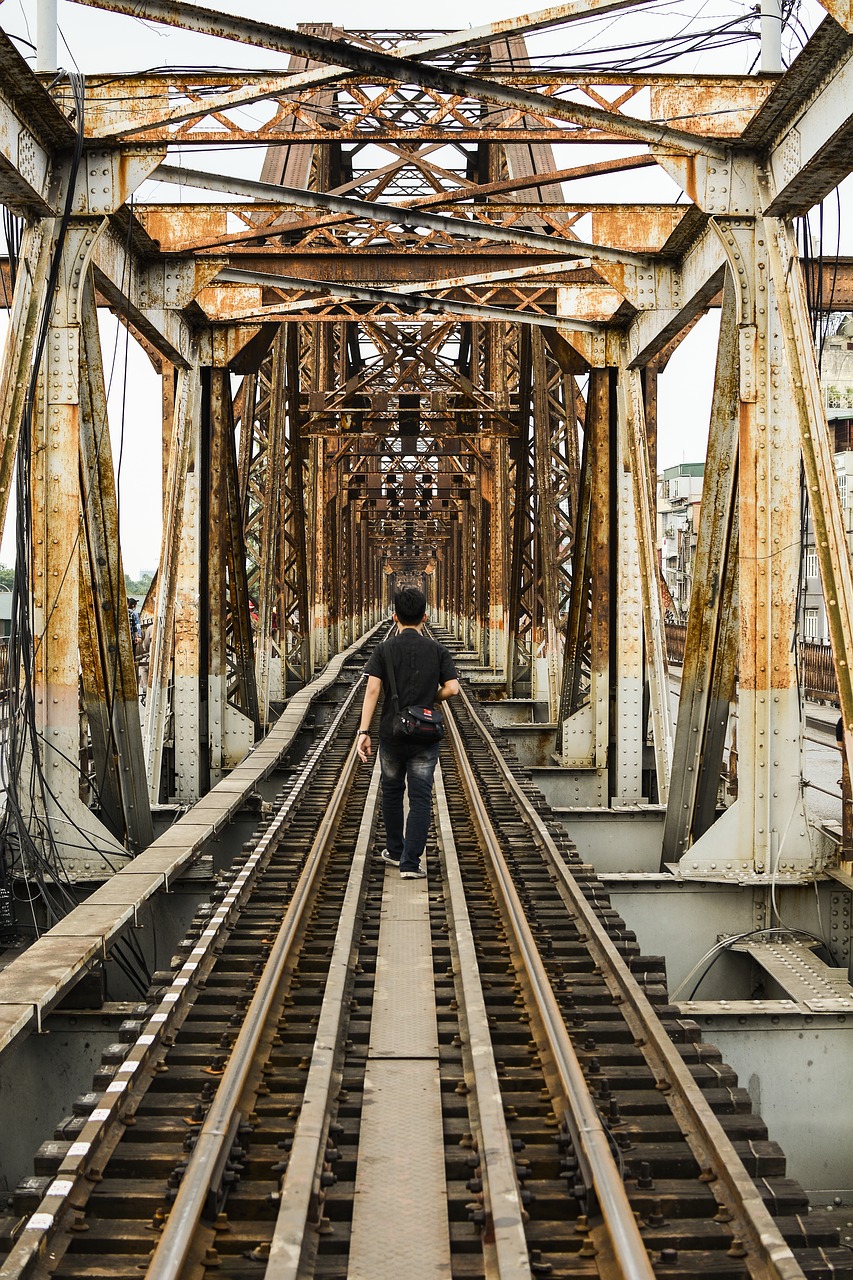 bridge  architecture  steel free photo