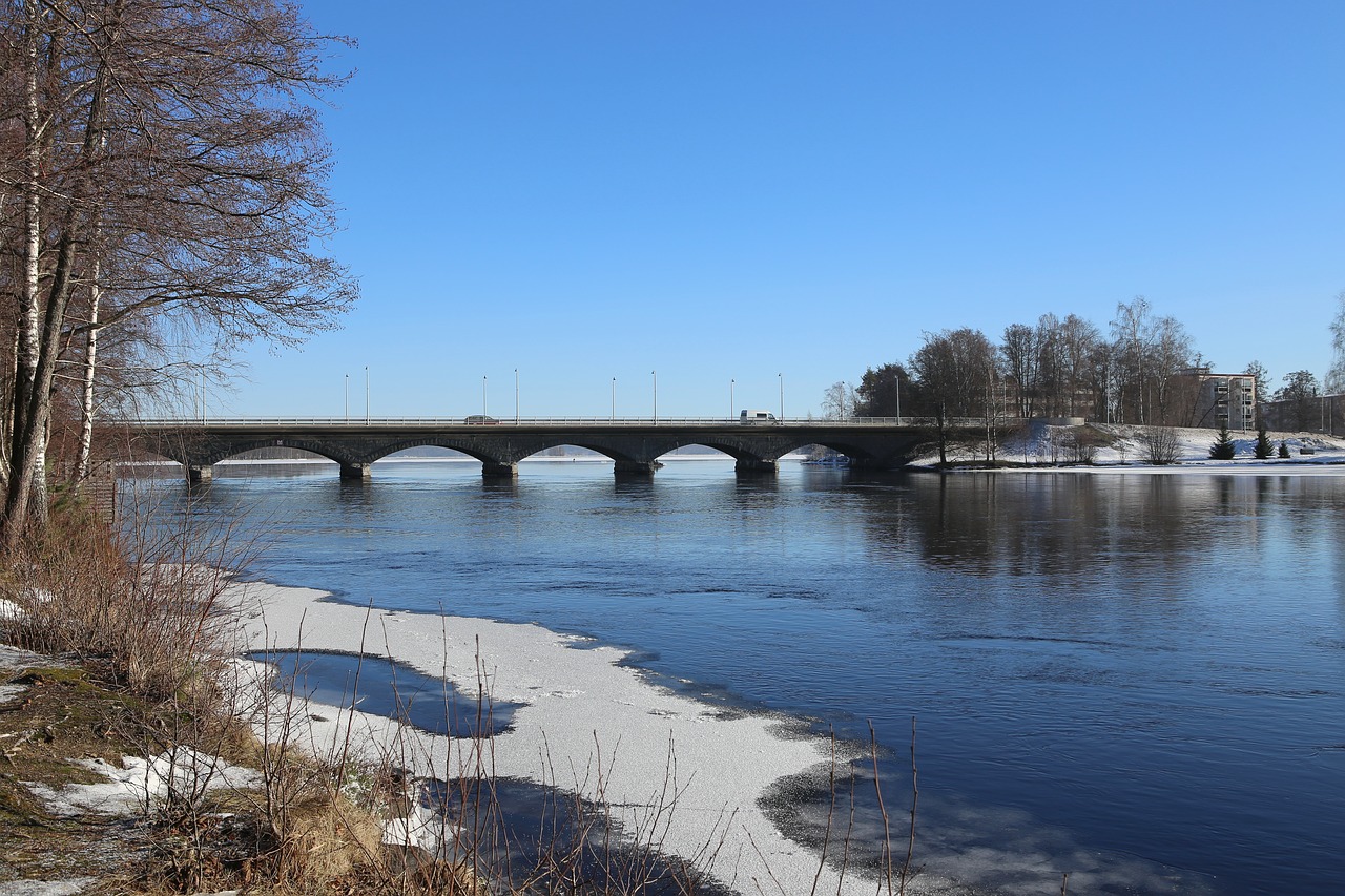 bridge  river  power free photo