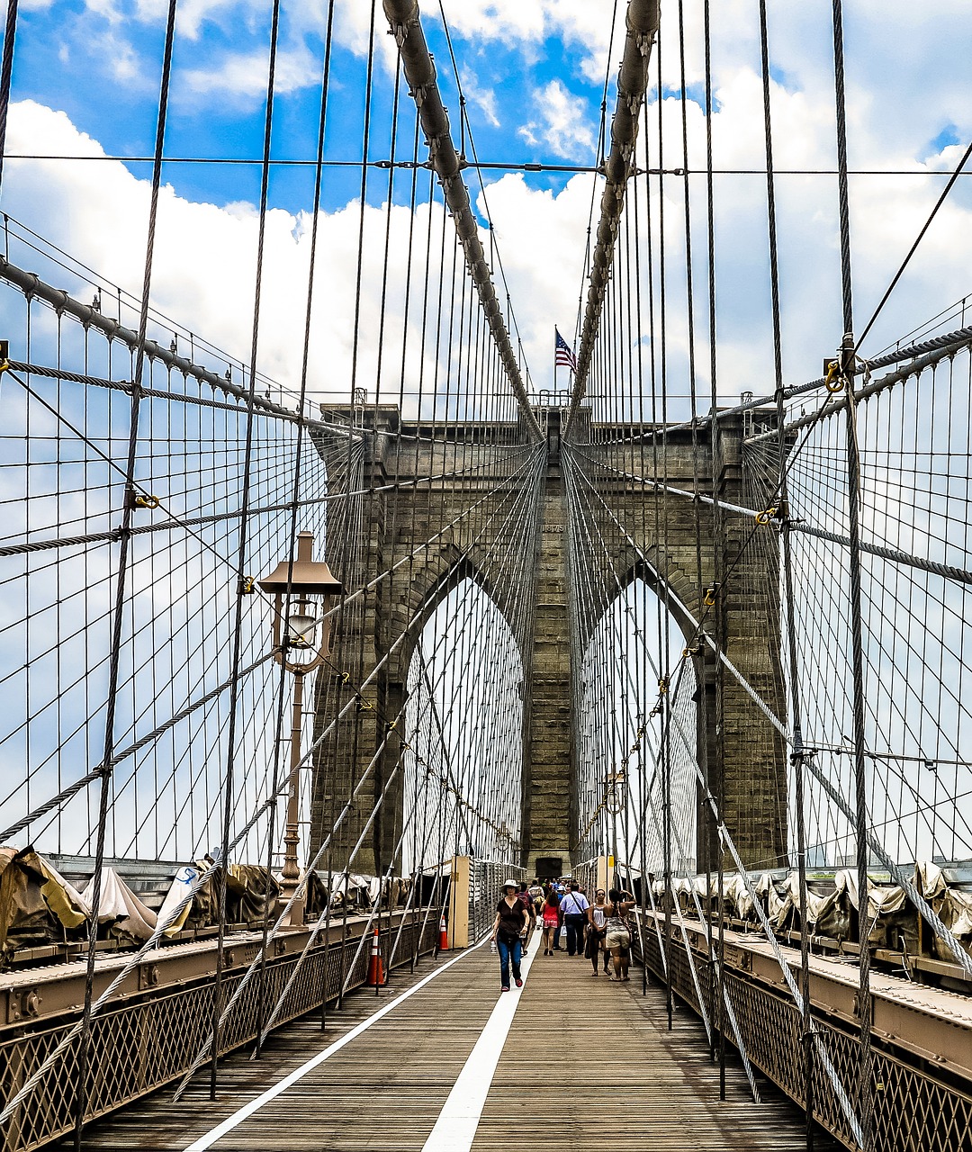 bridge  new york  manhattan free photo