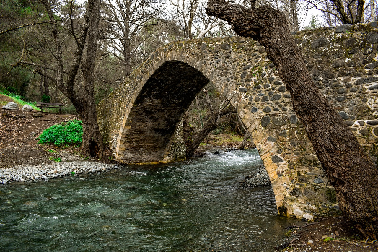 bridge  stone  old free photo