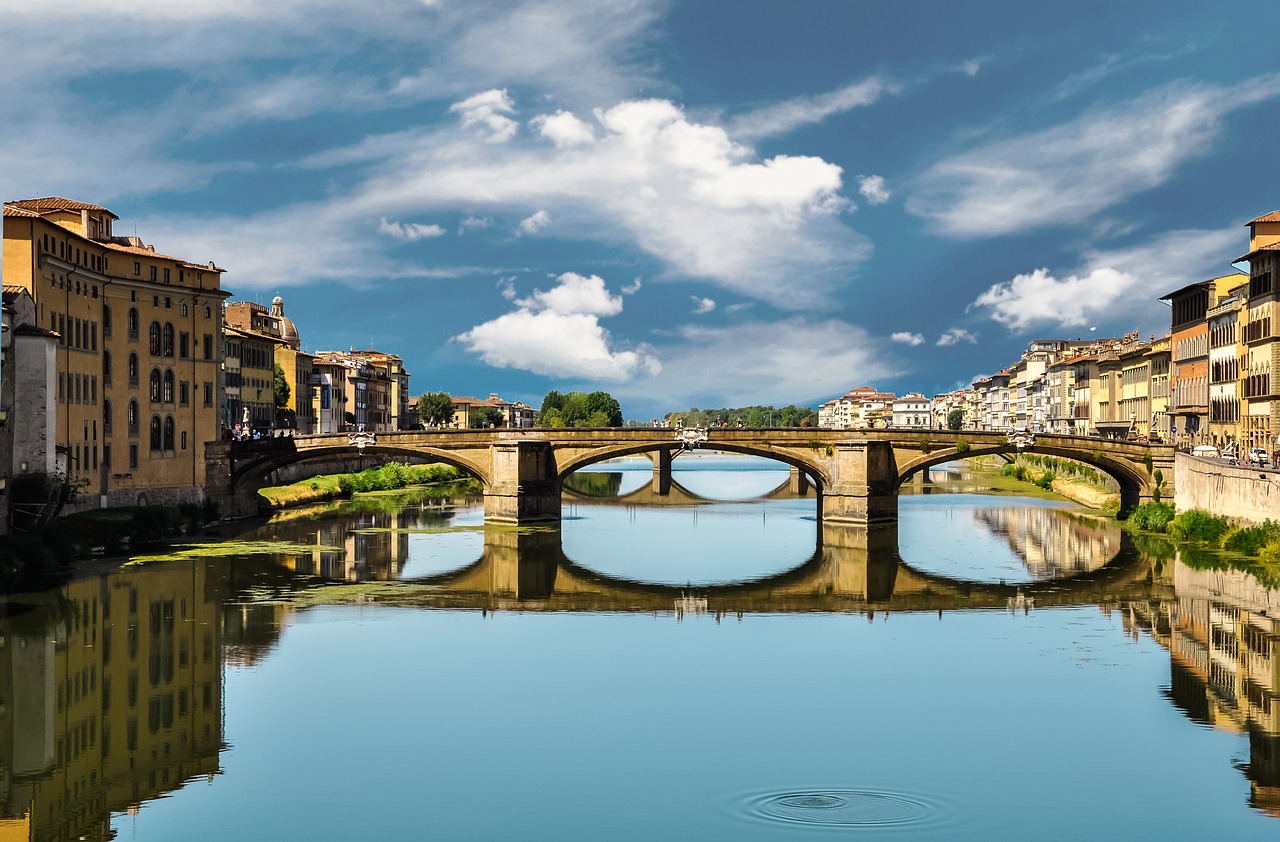 bridge  florence  italy free photo