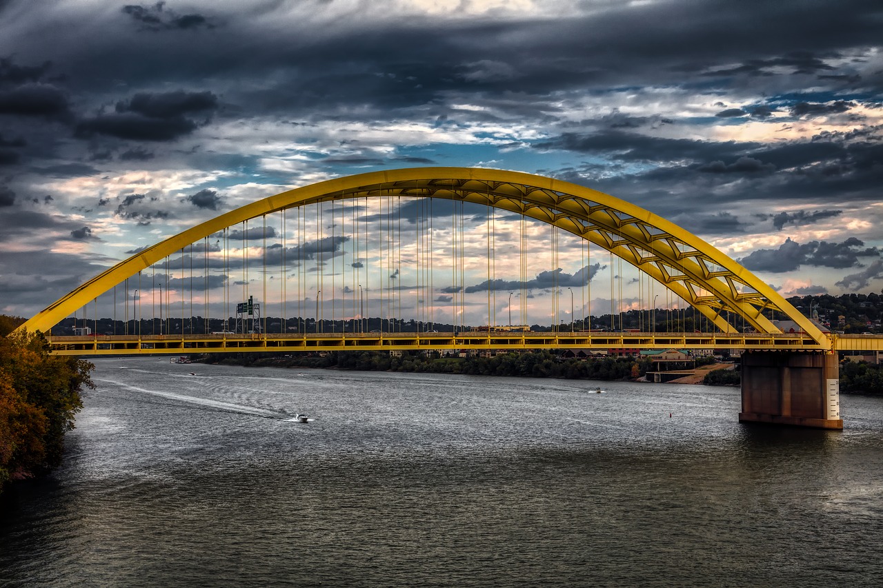 bridge  cincinnati  ohio free photo