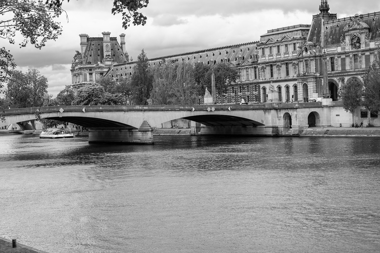 bridge  paris  france free photo