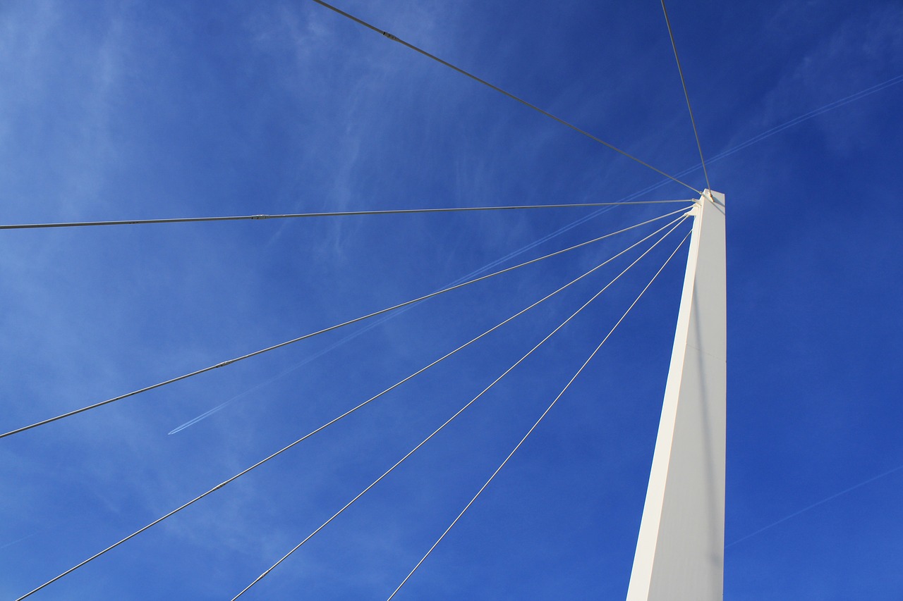 bridge  pylon  architecture free photo
