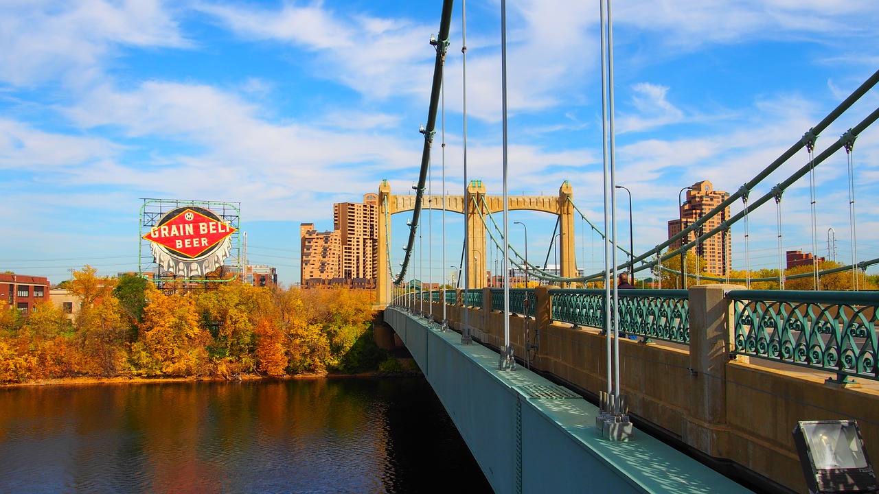 bridge  beer  river free photo