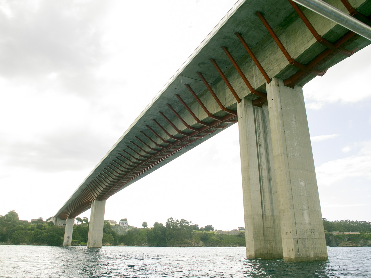 bridge ribadeo engineering free photo
