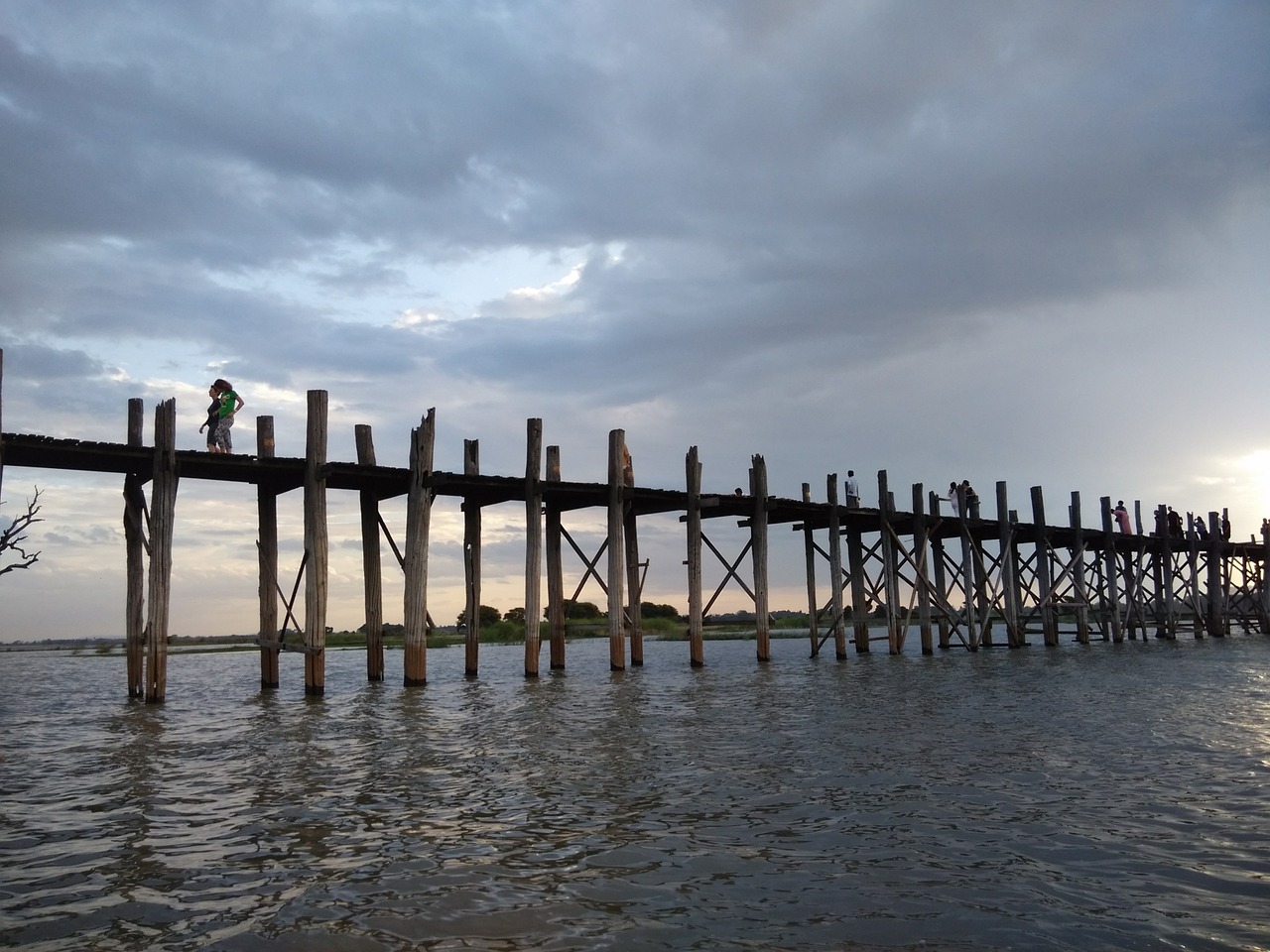 bridge teka burma free photo