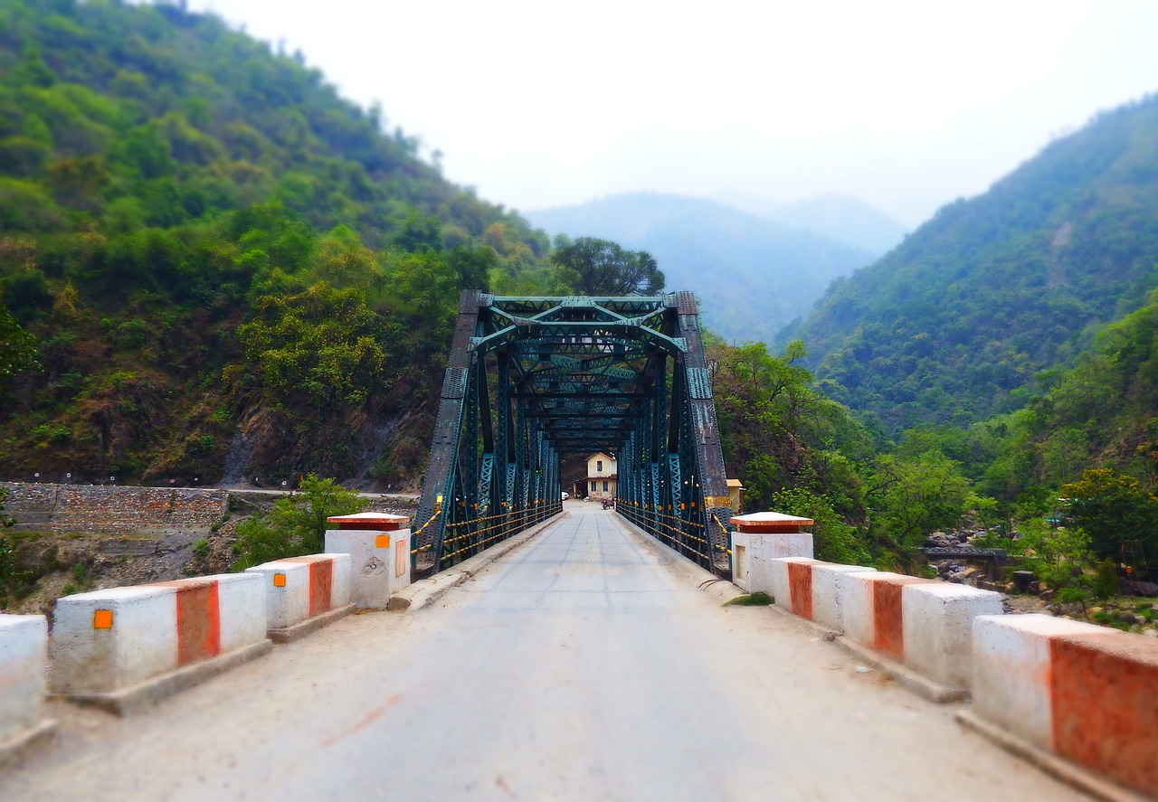 bridge landscape nature free photo