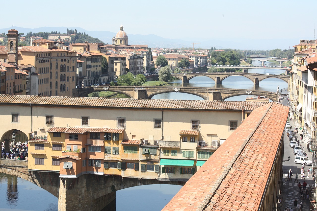 bridge italy florence free photo