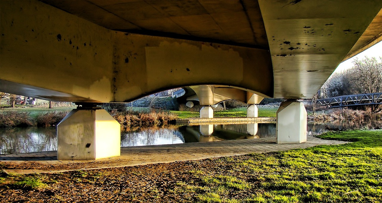 bridge water stone bridge free photo