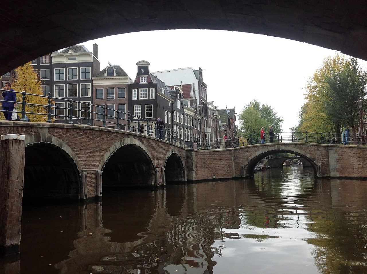 bridge amsterdam water free photo
