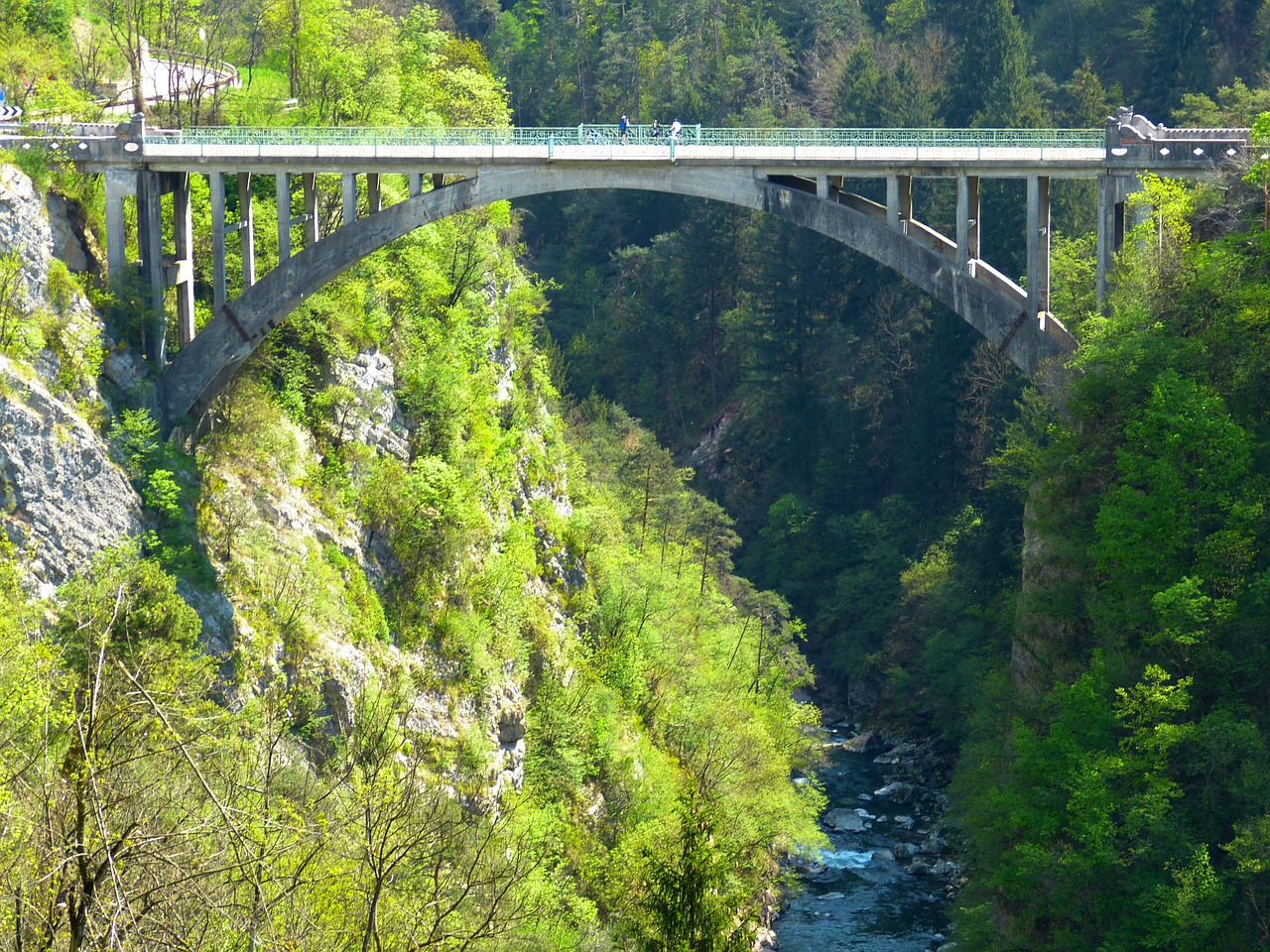 bridge high dangerous free photo