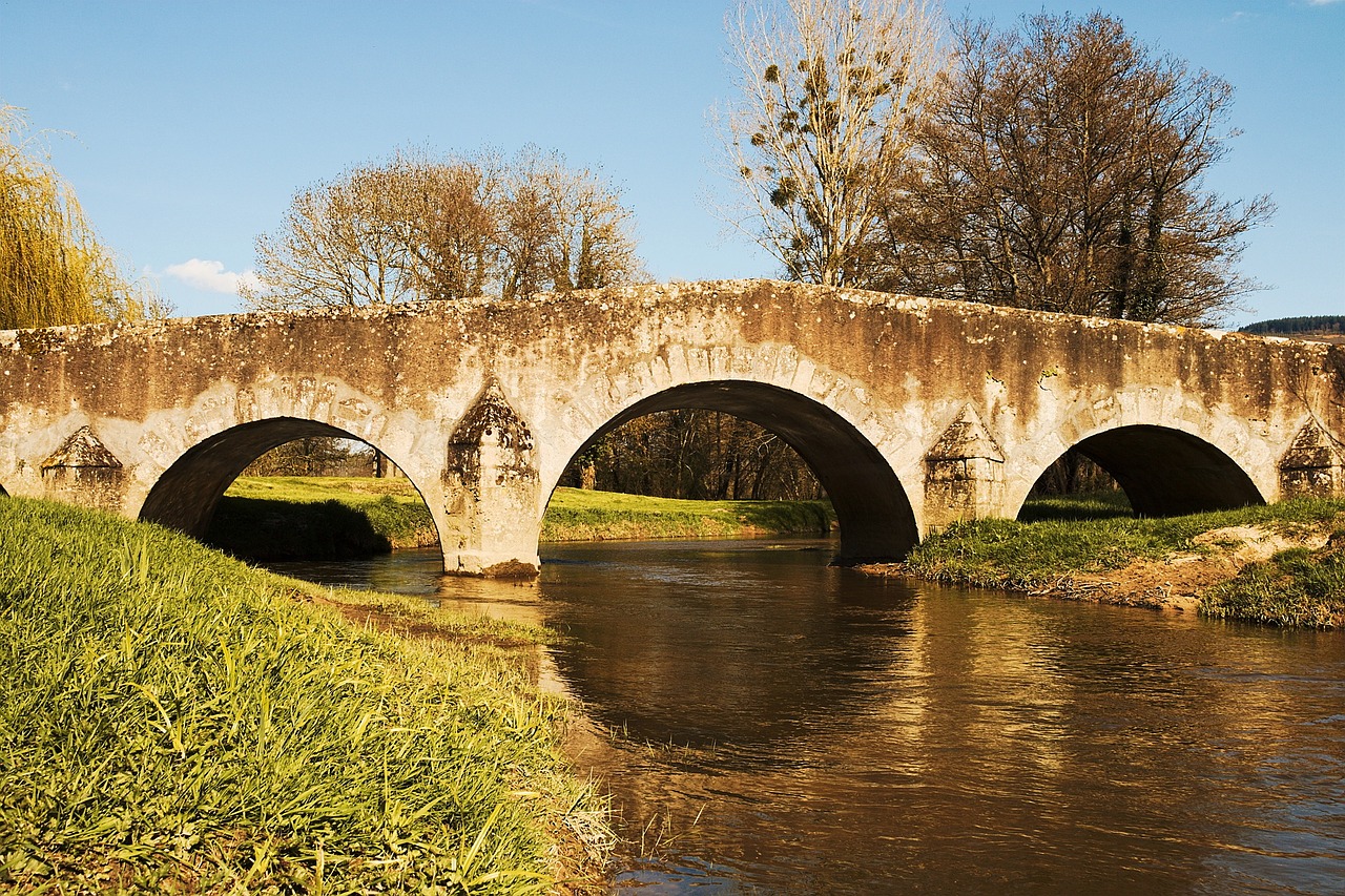 bridge former water free photo