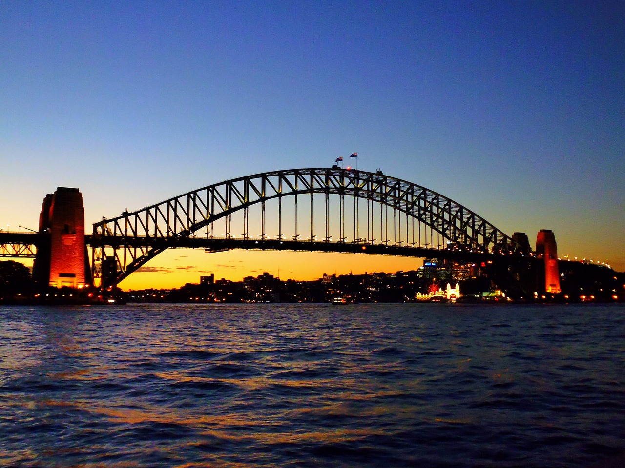 bridge sydney tourist attraction free photo